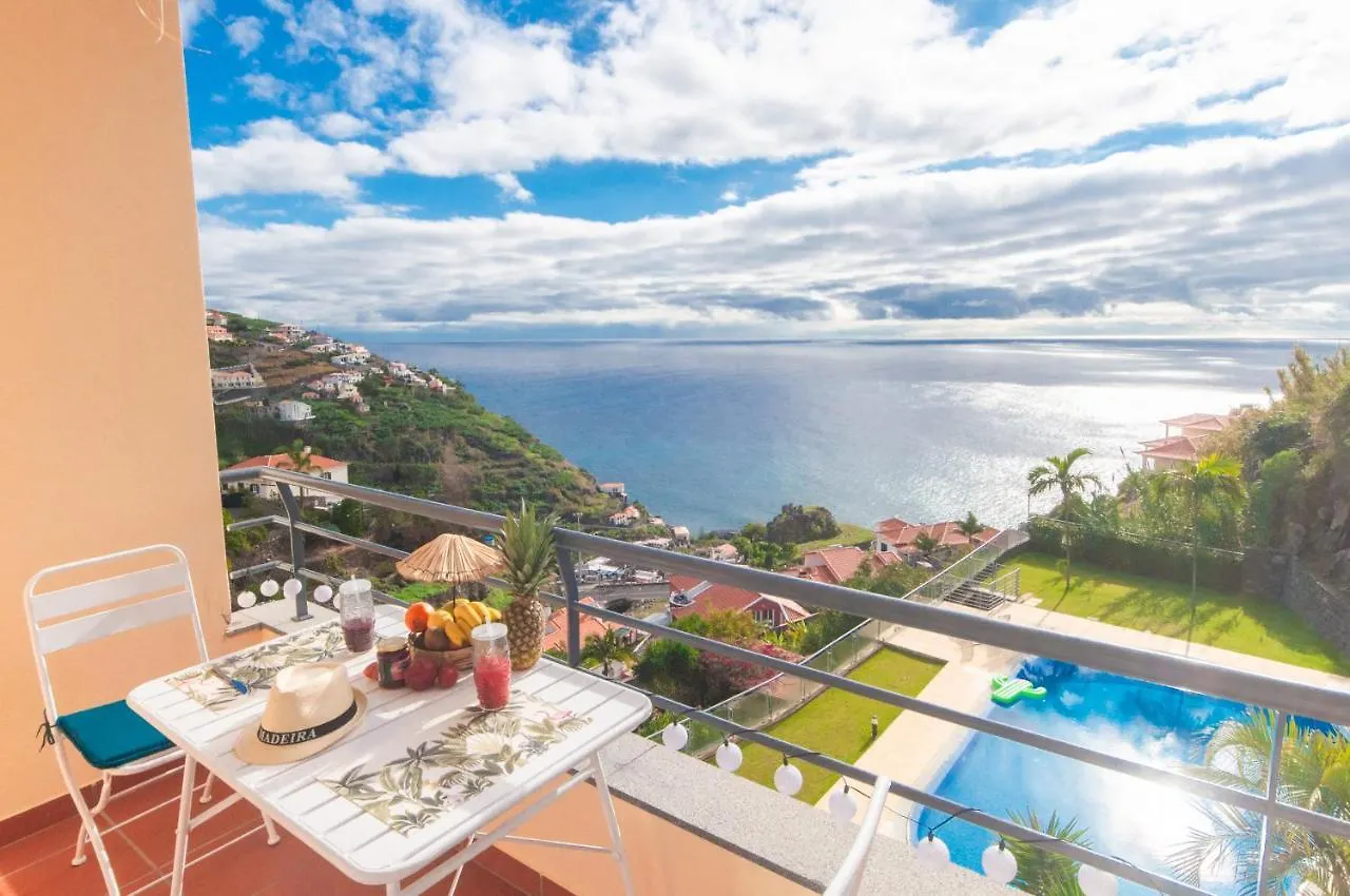Unique Tropical Style Penthouse With A Dreamy View - By Portugal Collection Apartment Calheta