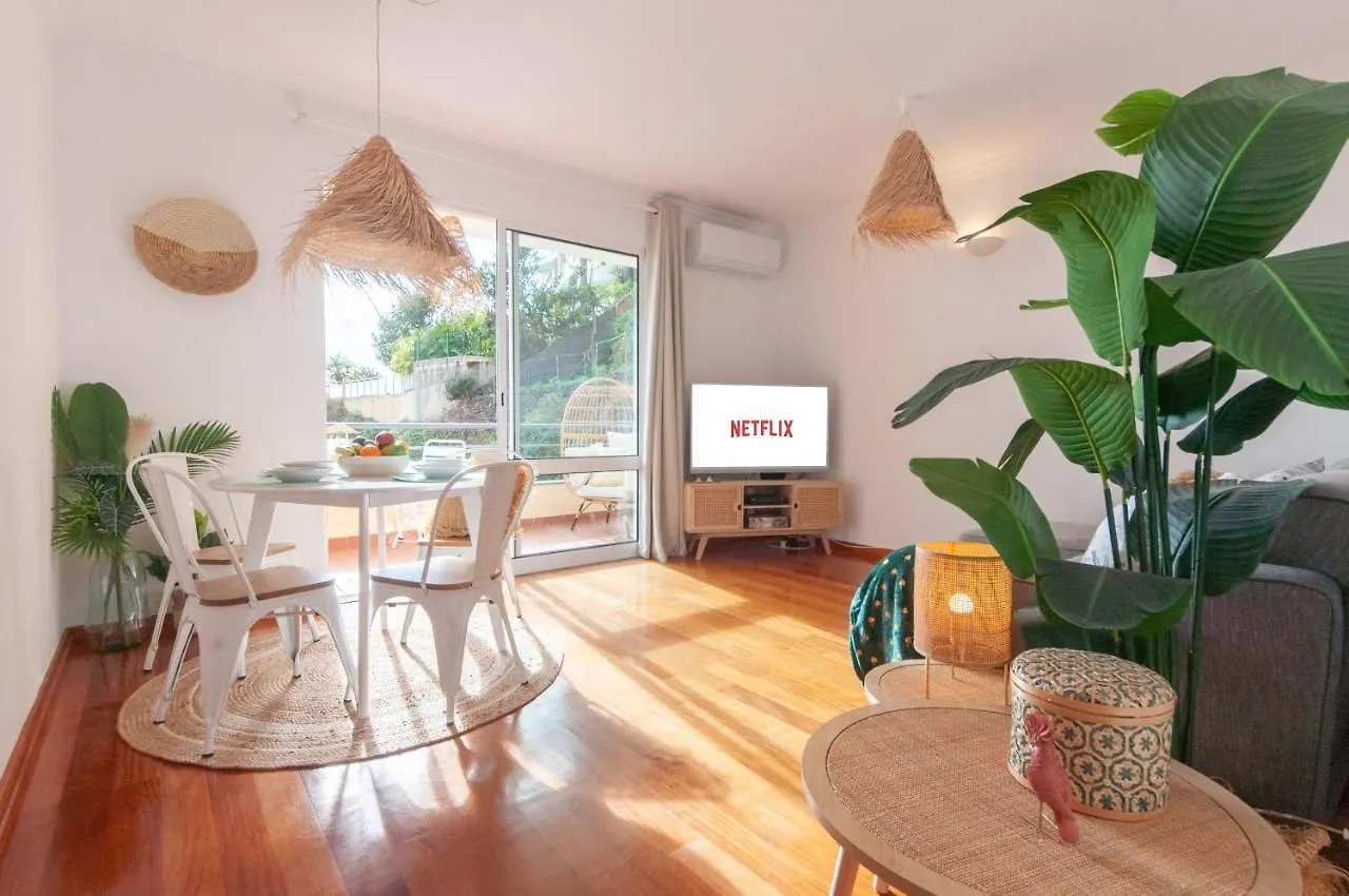 Unique Tropical Style Penthouse With A Dreamy View - By Portugal Collection Apartment Calheta