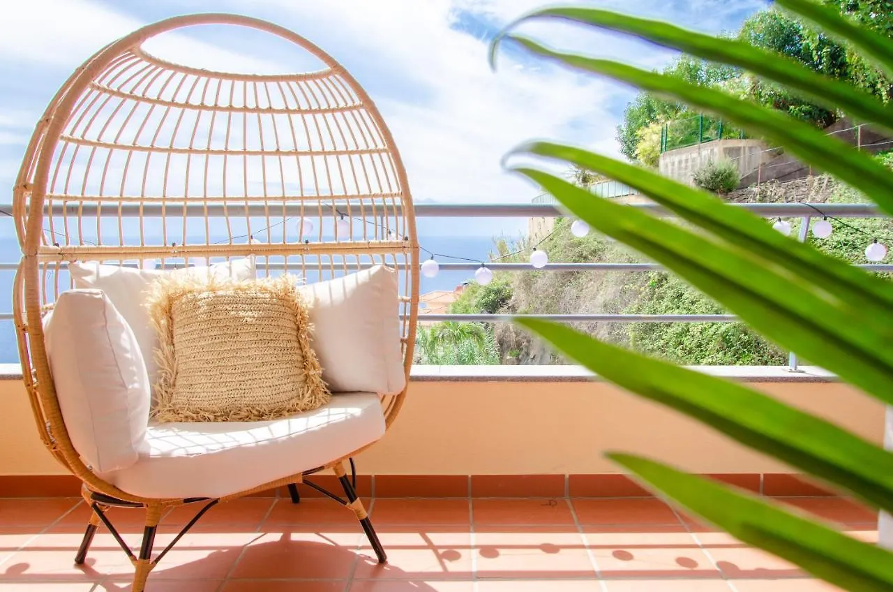 Unique Tropical Style Penthouse With A Dreamy View - By Portugal Collection Apartment Calheta  Portugal